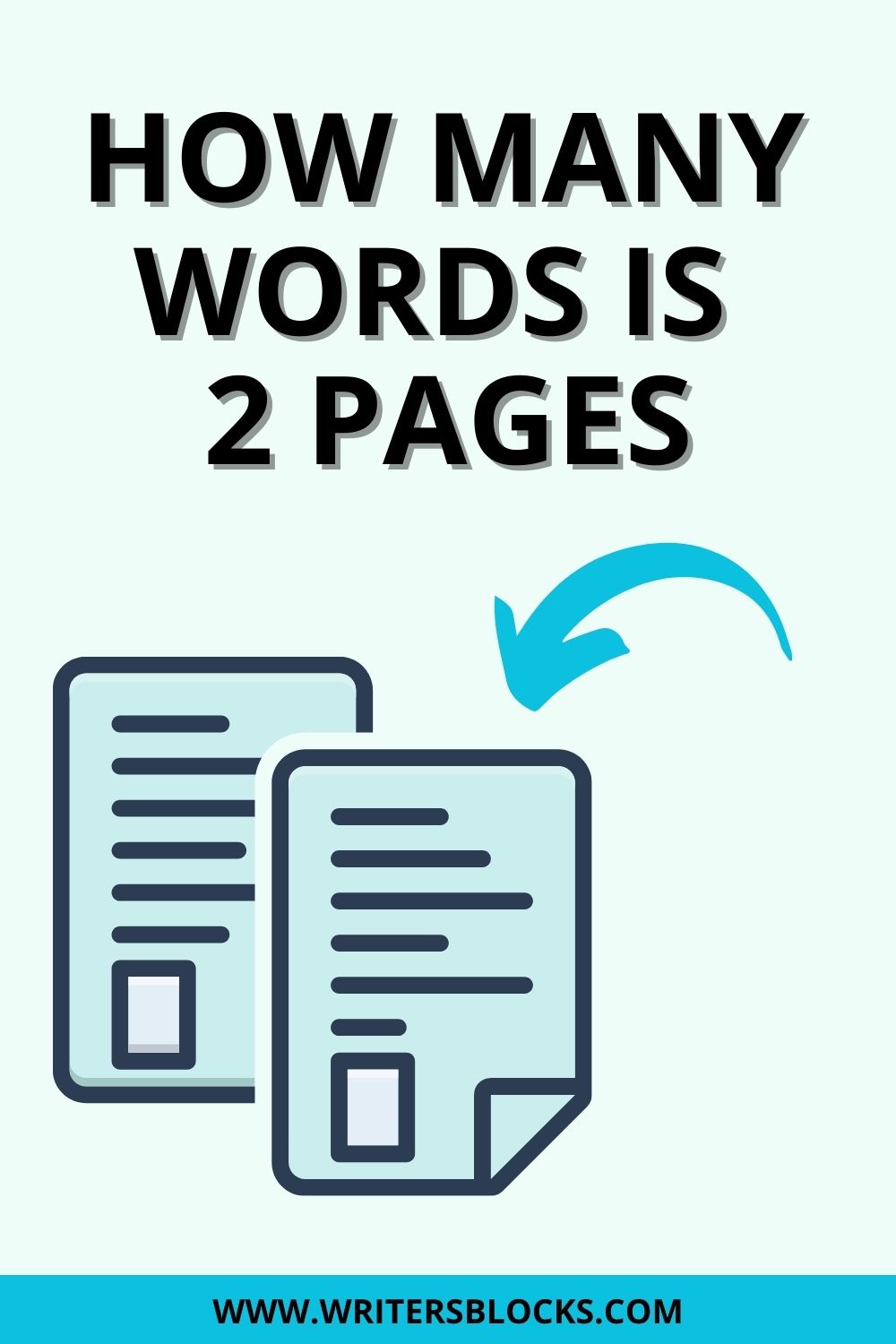 word count in 2 pages