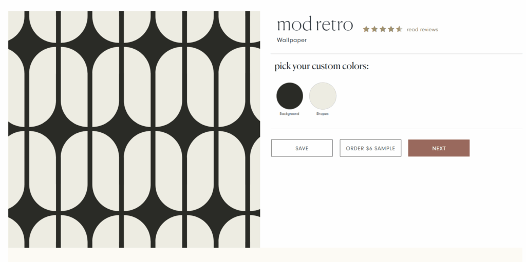 wall paper product description