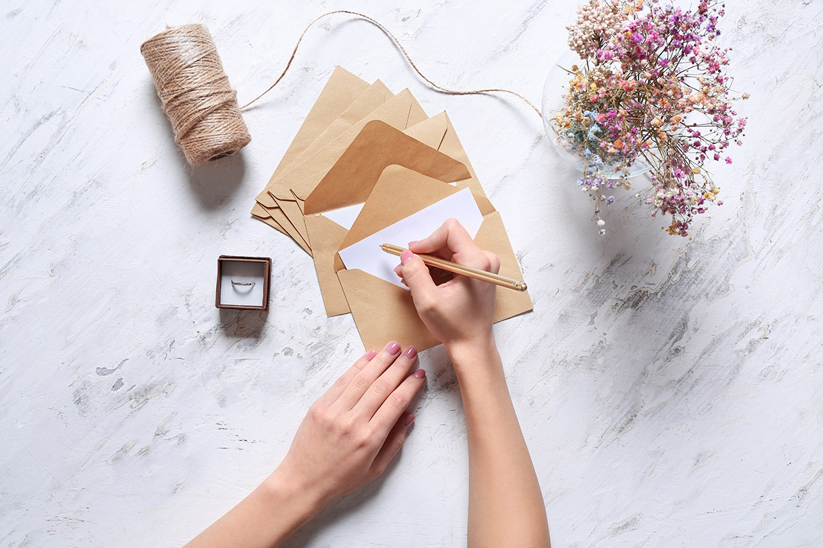 writing Wedding letter